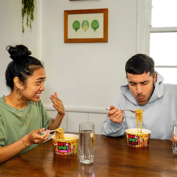 Hot & Spicy Ramen Noodle Chicken 3.32 Ounce (Pack of 6) - Image 4