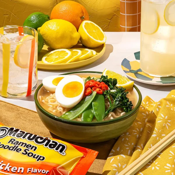 Ramen Chicken Instant Ramen Noodles Ready to Eat Meal - Image 5