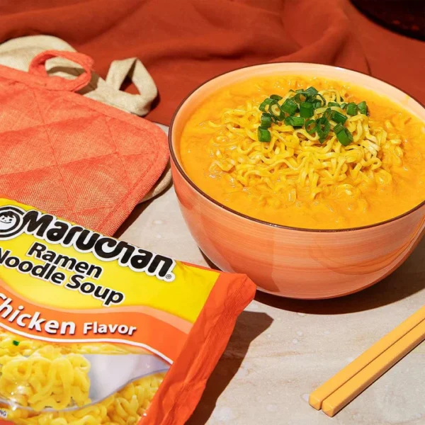 Ramen Chicken Instant Ramen Noodles Ready to Eat Meal - Image 4