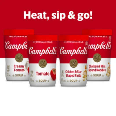 Campbell’s Sipping Soup Chicken & Mini Round Noodle Soup 10.75