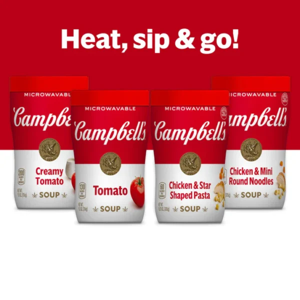 Campbell's Sipping Soup Chicken & Mini Round Noodle Soup 10.75