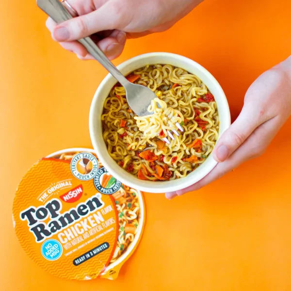 Top Ramen Bowl Ramen Noodle Chicken 3.42 Ounce (Pack of 6) - Image 5