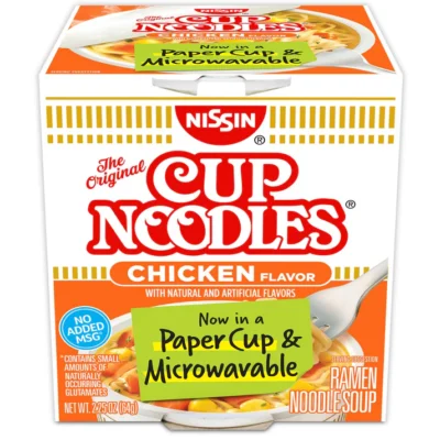 Cup Noodles Noodle Chicken Flavor,(Pack of 12)