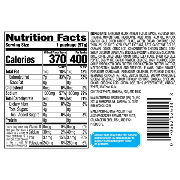 Top Ramen Bowl Ramen Noodle Chicken 3.42 Ounce (Pack of 6) - Image 2