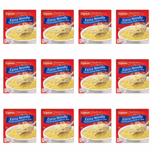 Lipton Instant Soup Mix For a Warm Bowl of Soup Extra Noodle Soup Made - Image 2